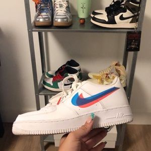 Nike Air Force one ravers!